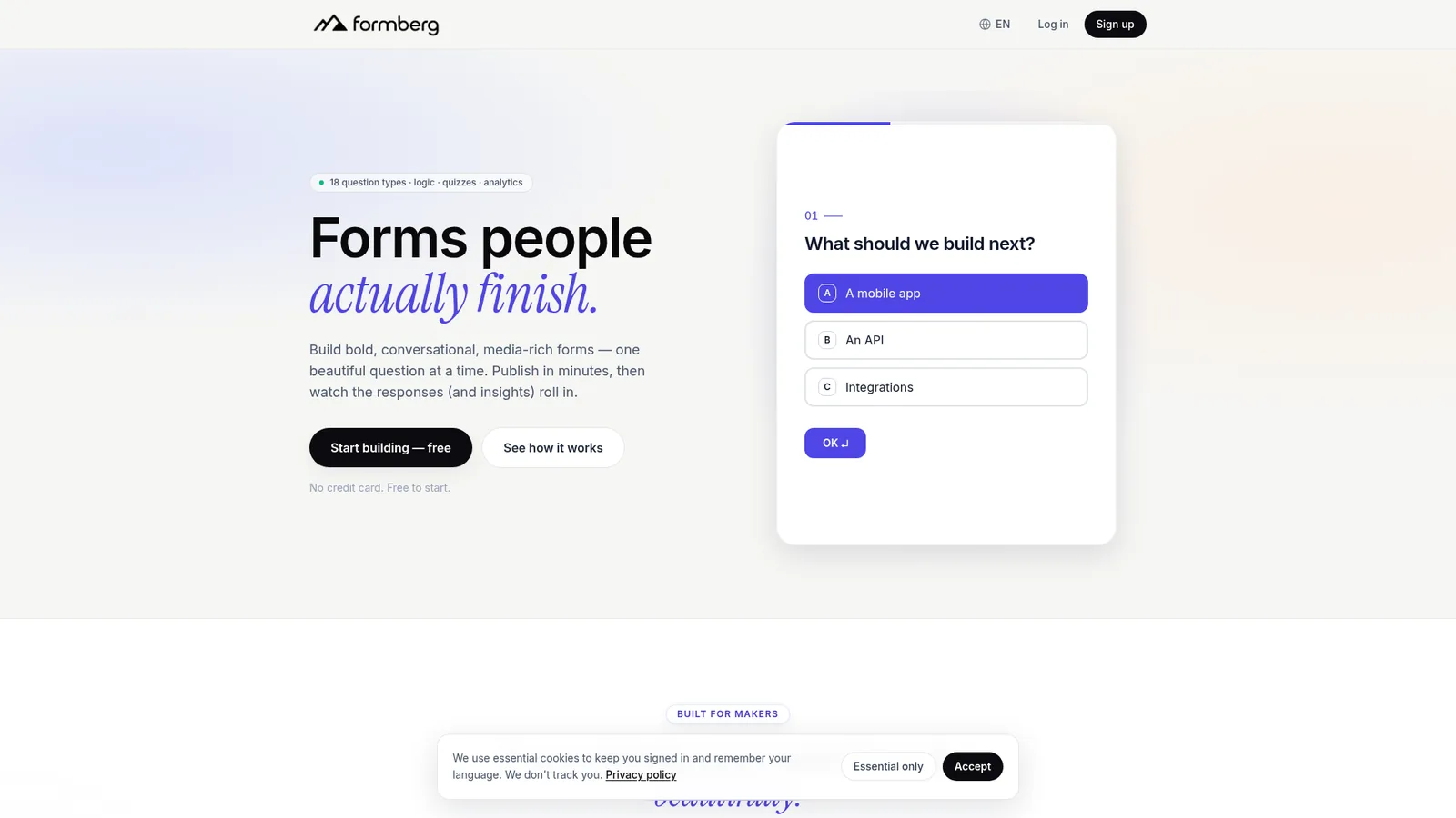 Formberg Form-Builder