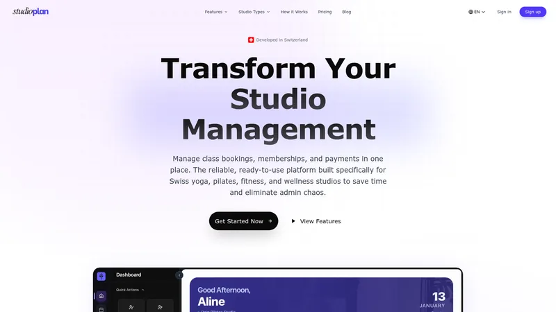Screenshot Studioplan