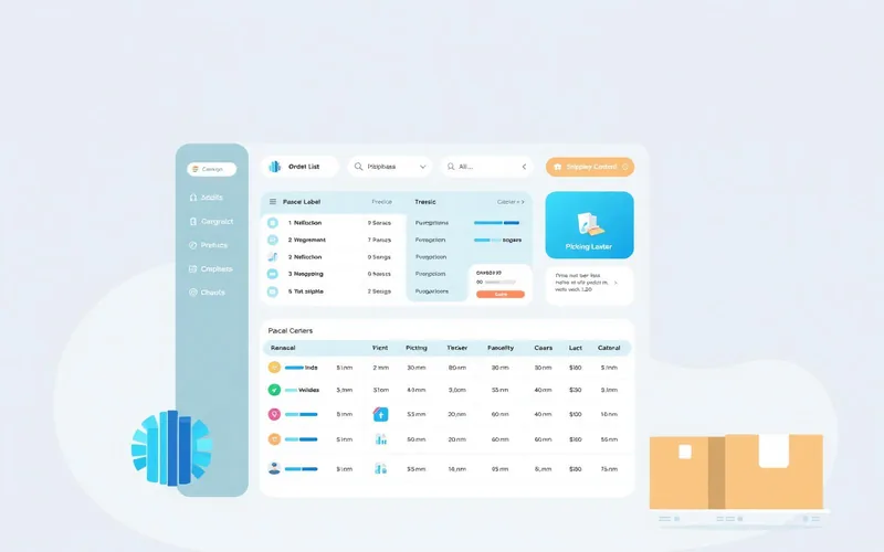 Screenshot Versandcenter